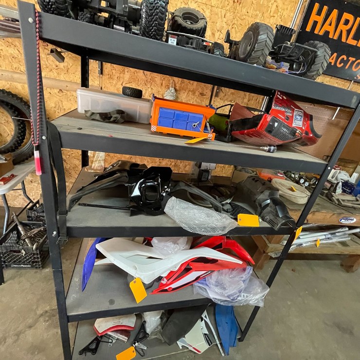 #9240 • 5 Tier Metal Shelf
