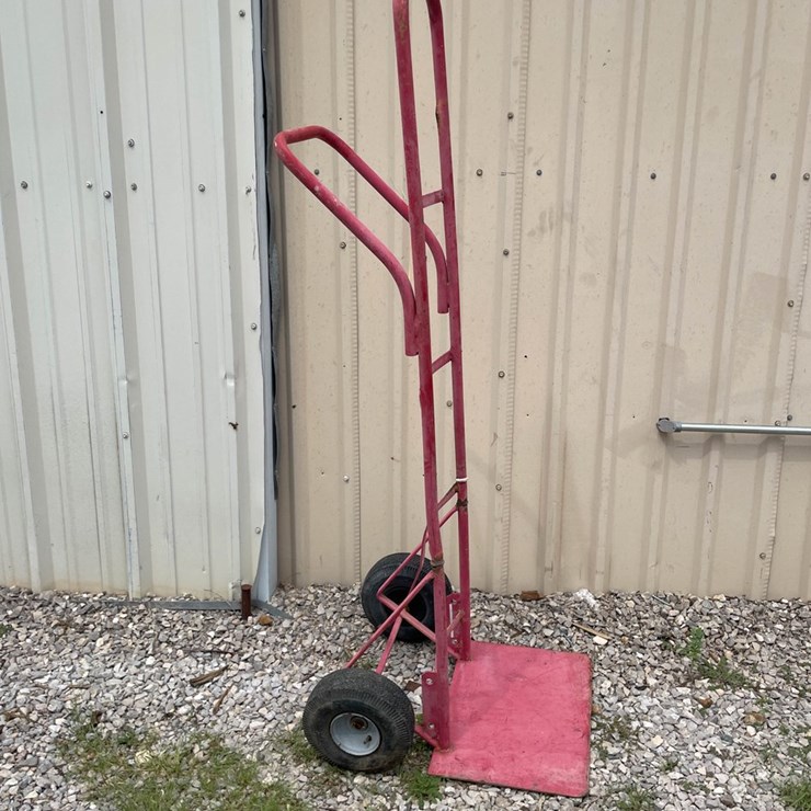 #9165 • Red Hand Truck