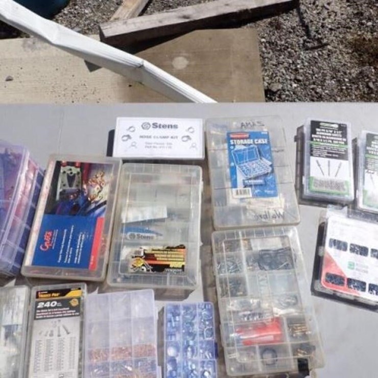 Assorted Containers with Parts Included