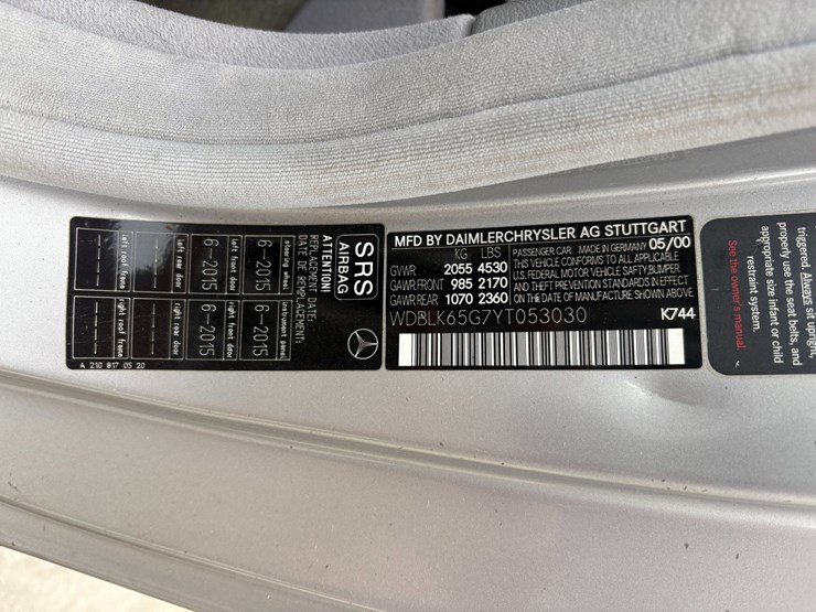 #5994-•-2000-mercedes-benz-(three-lakes,-wi)-(has-wi-title)-image-29
