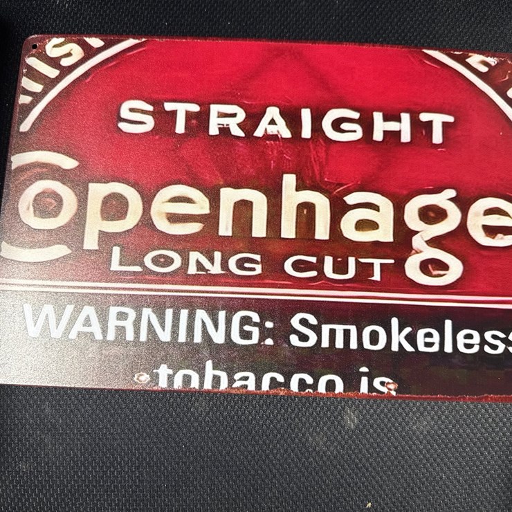 #1498 • Metal sign