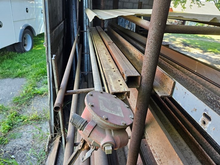 #8760-•-steel-rack-w/-contents-image-6