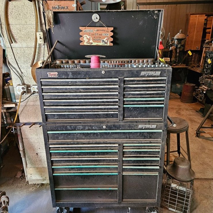 #8707 • Waterloo Traxx Series Fully Loaded Tool Box