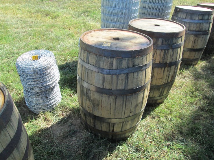 #50195-•-lot-of-(2)-whisky-barrels-inv#50195-image-1