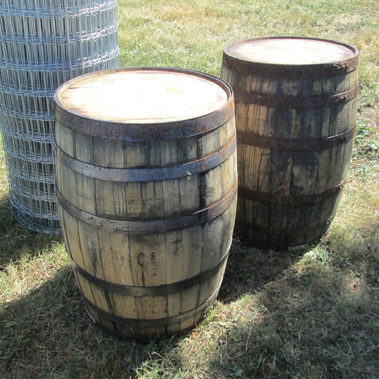 #50194 • Lot of (2) Whisky Barrels INV#50194