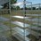 #50143-•-unused-4'-wide-x-18"-deep-x-76"-tall-silver-metal-rolling-shelf---6-high-inv#50143-image-1