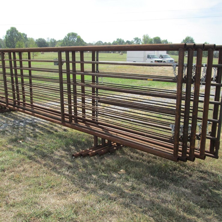 #44943 • Lot of (5) 24' Cattle Panels INV#44943