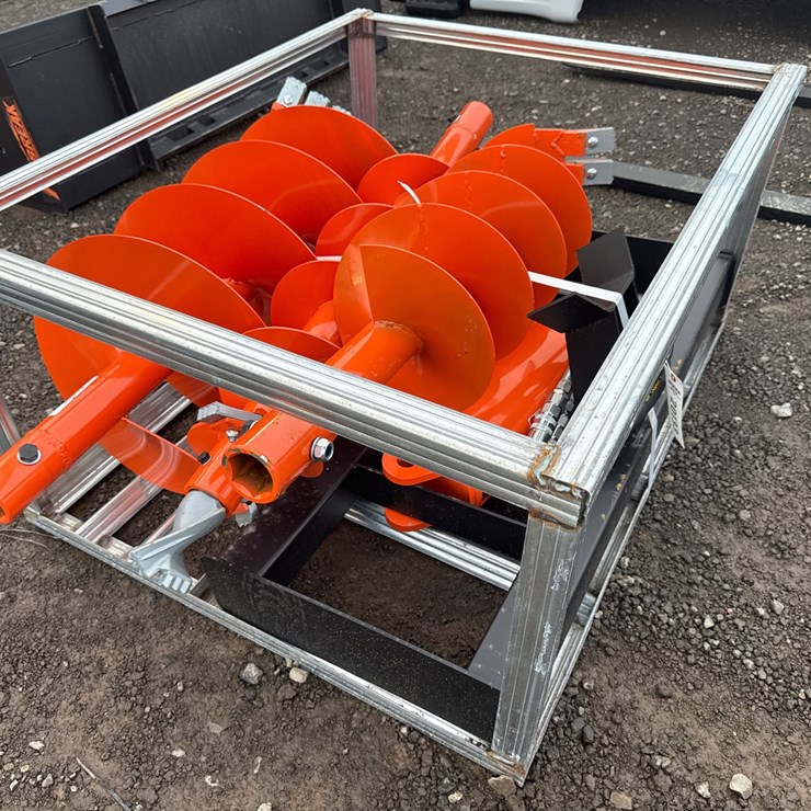 #6014 • PABREAK SKID STEER POST HOLE AUGER