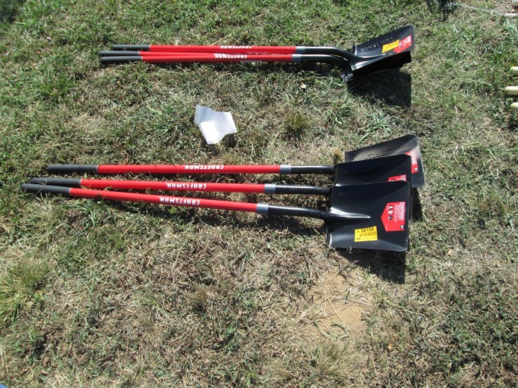 #50158-•-lot-of-(3)-unused-craftsman-flat-shovels-inv#50158-image-2