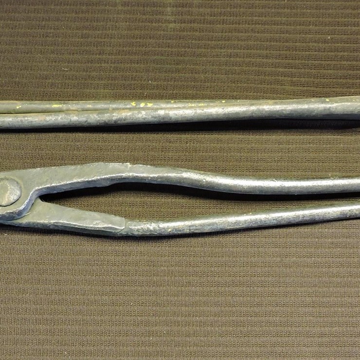 TWO PAIR OF BLACKSMITH’S TONGS