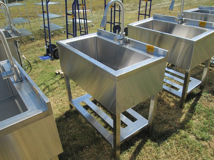 #50176-•-trinity-3'-x-20"-stainless-steel-large-capacity-single-basin-sink-with-faucet-inv#50176-image-1