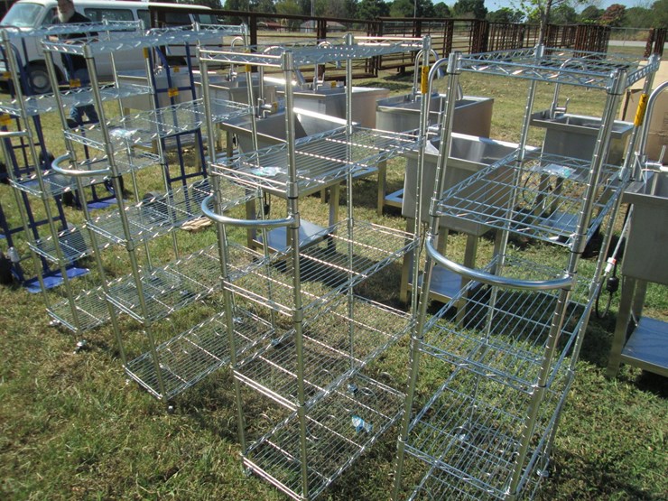 #50181-•-2'x1'x55"-5-unit-rolling-metal-shelf-inv#50181-image-2
