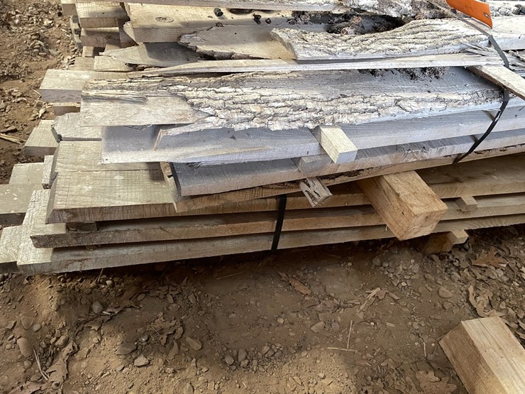 #1678-•-bundle-of-hardwood-possibly-ash-and-white-oak-boards-image-4