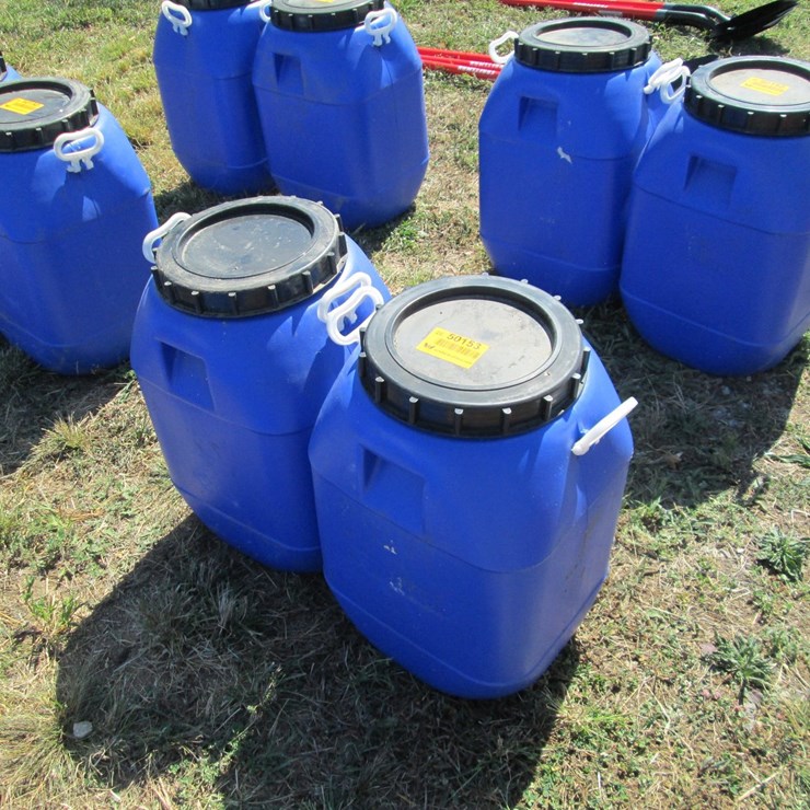 #50153 • Lot of (2) Jugs w/Lids INV#50153
