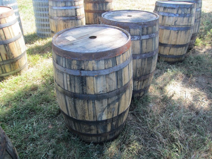 #50192-•-lot-of-(2)-whisky-barrels-inv#50192-image-1