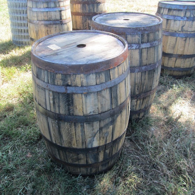 #50192 • Lot of (2) Whisky Barrels INV#50192
