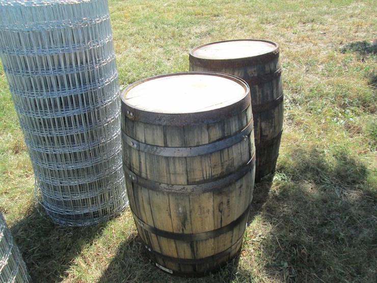 #50194-•-lot-of-(2)-whisky-barrels-inv#50194-image-2