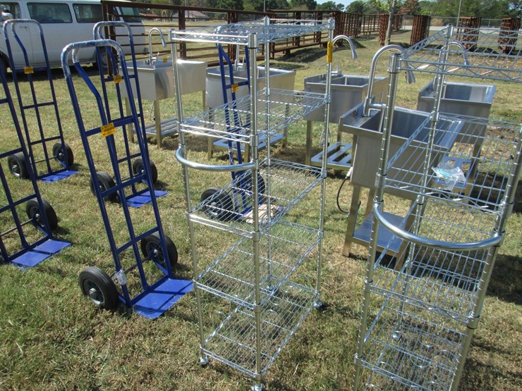 #50183-•-2'x1'x55"-5-unit-rolling-metal-shelf-inv#50183-image-2