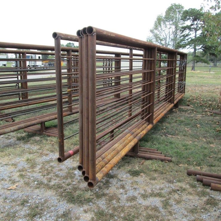 #46125 • Lot of (5) 24' Cattle Panels INV#46125