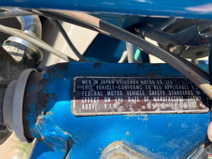#1058-•-1970-honda-trail-70-(no-title)-(located-in-elephant-butte,-nm)-image-13