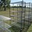 #50139-•-unused-4'-wide-x-18"-deep-x-76"-tall-black-metal-rolling-shelf---6-high-inv#50139-image-1