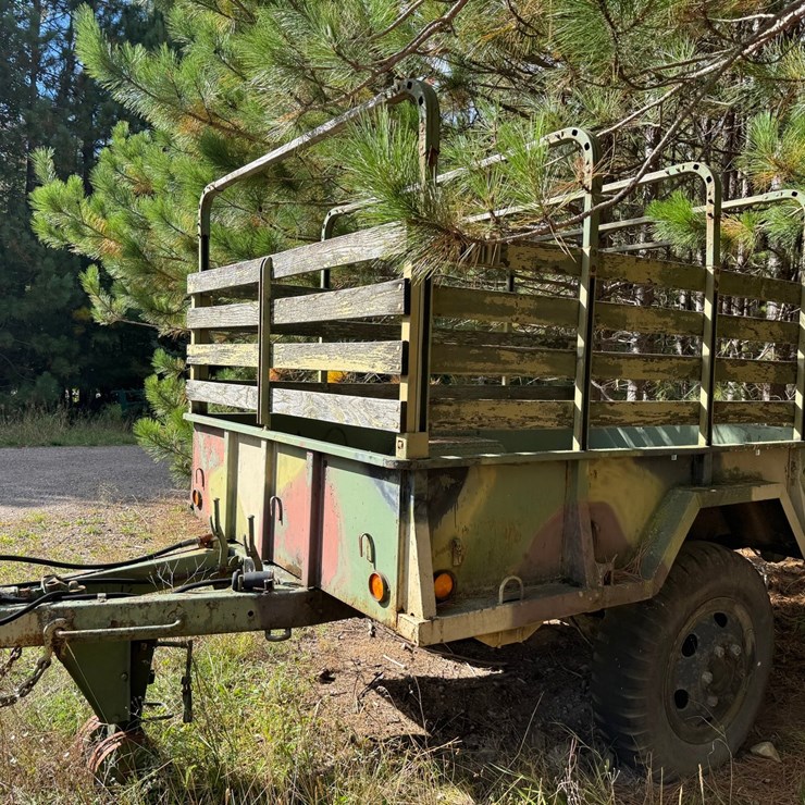 #3283 • 1-1/2 Ton Utility Trailer
