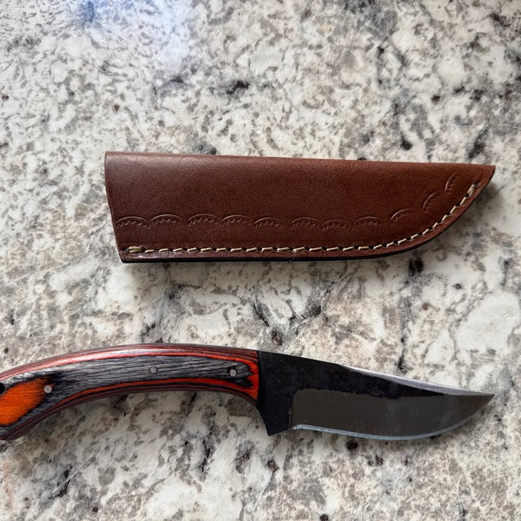 #1531 • Custom Damascus Blade Knife