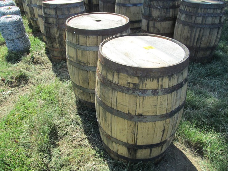 #50197-•-lot-of-(2)-whisky-barrels-inv#50197-image-2