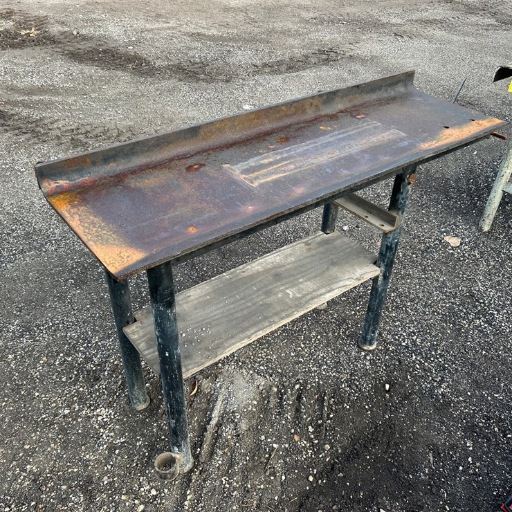 #2748 • 60"X18" Welding/Work Table