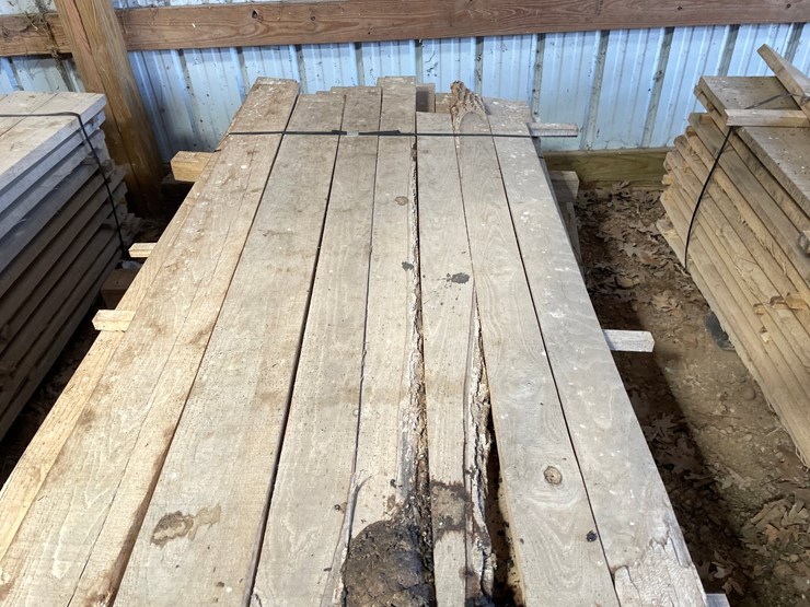 #1678-•-bundle-of-hardwood-possibly-ash-and-white-oak-boards-image-7