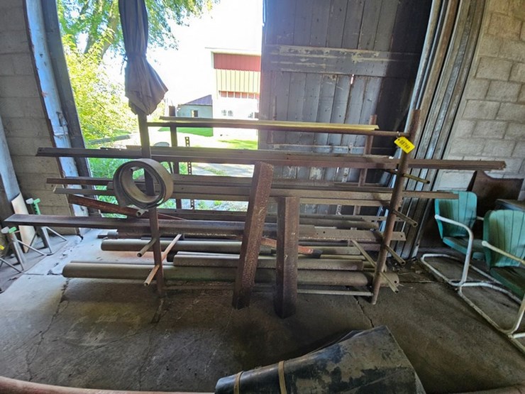 #8760-•-steel-rack-w/-contents-image-2