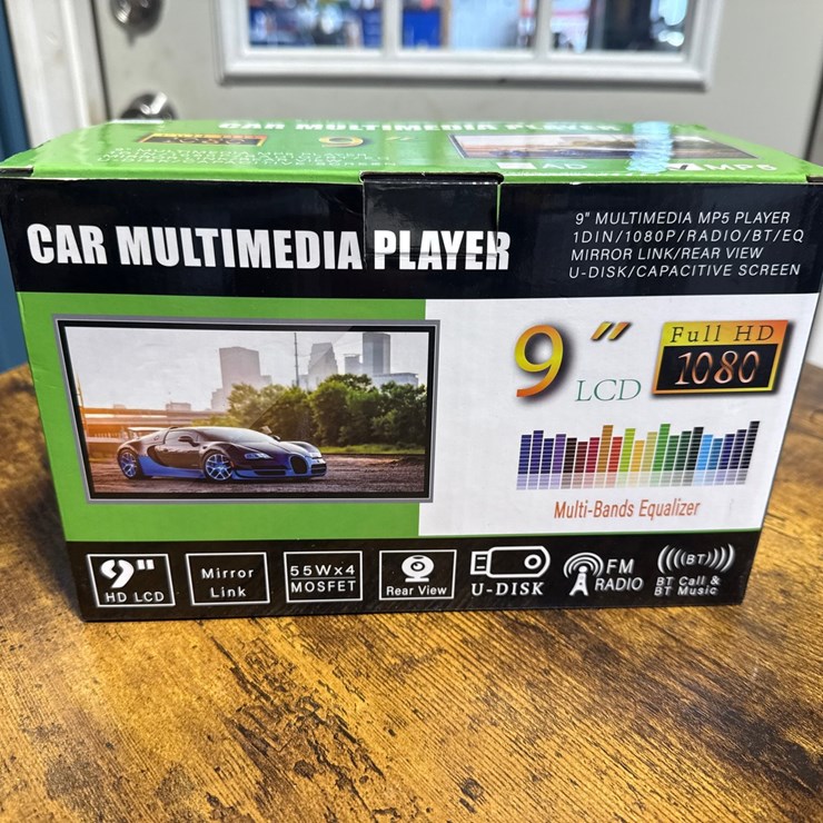 #1453 • 9 inch car multimedia player