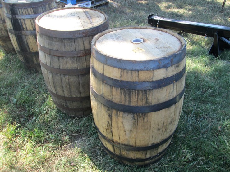 #50191-•-lot-of-(2)-whisky-barrels-inv#50191-image-2