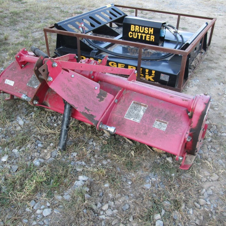 #50216 • Mahindra 6' Tiller K06225-3 INV#50216