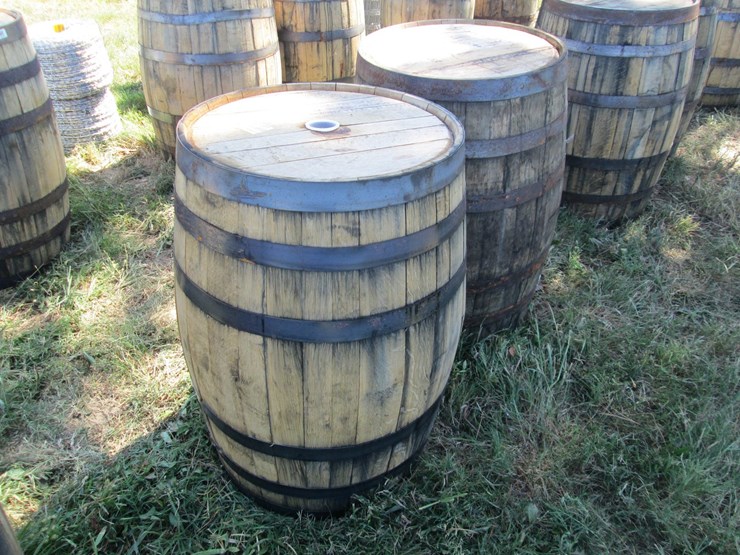 #50191-•-lot-of-(2)-whisky-barrels-inv#50191-image-1