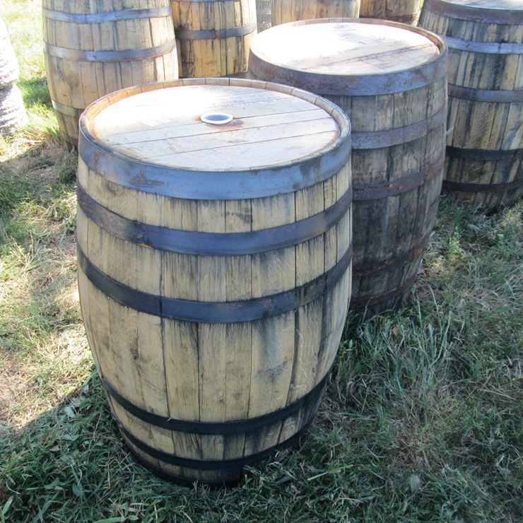 #50191 • Lot of (2) Whisky Barrels INV#50191