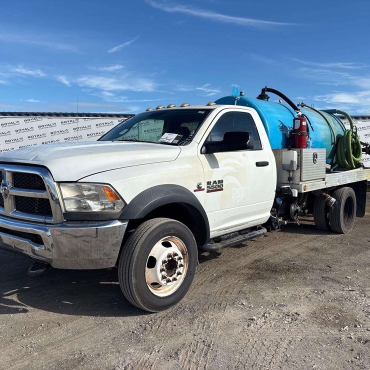 2015 Ram 5500 Septic Wet Vacuum Truck