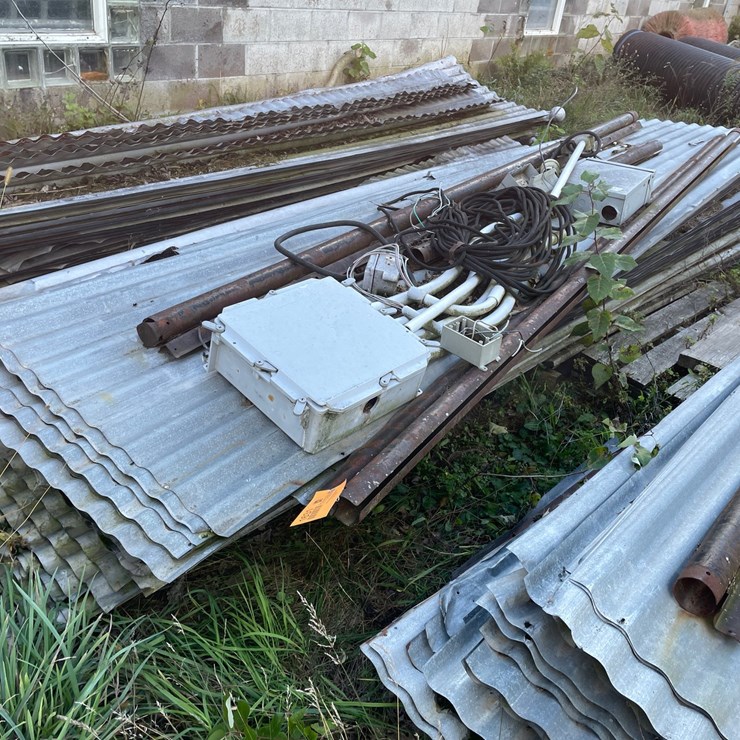 #1631 • Pallet of Corrugated Steel