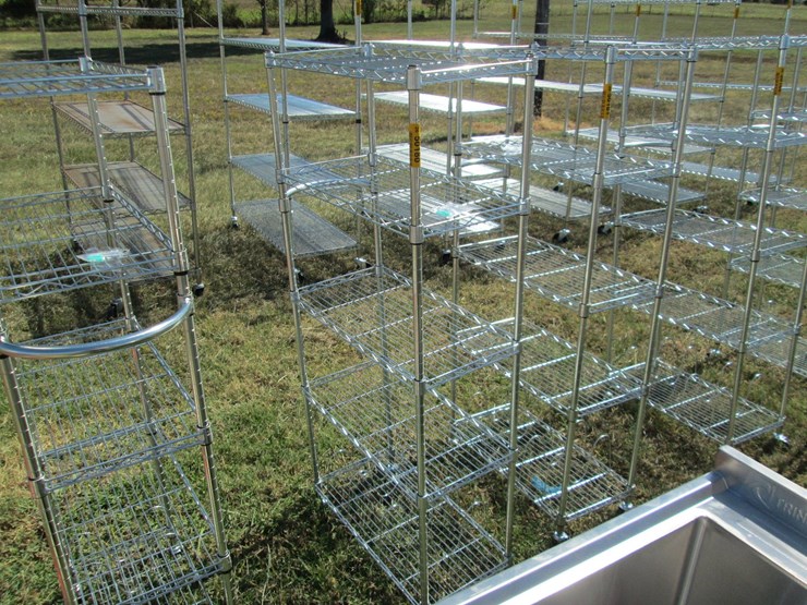 #50180-•-2'x1'x55"-5-unit-rolling-metal-shelf-inv#50180-image-1
