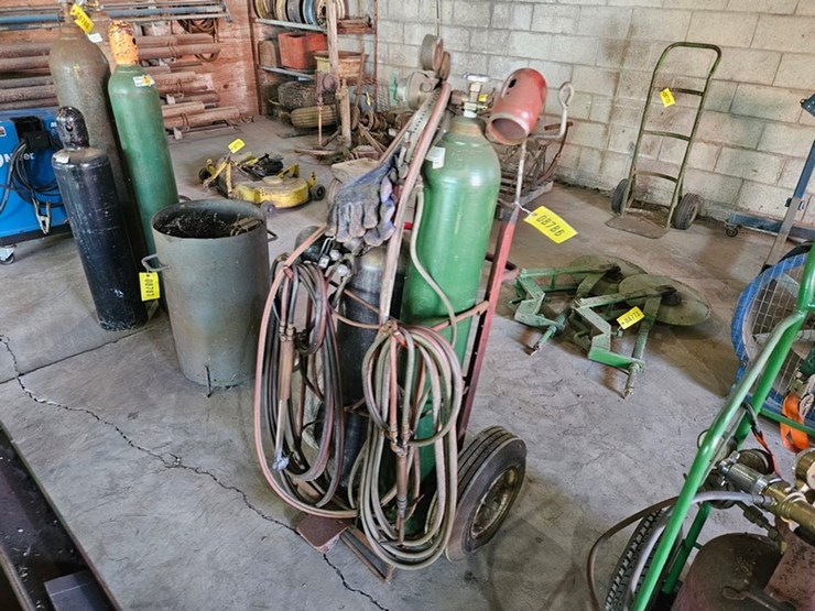#8786-•-oxygen/acetylene-torch-cart-image-1