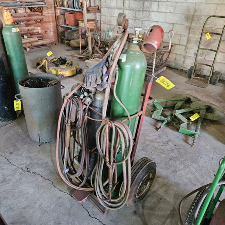 #8786 • Oxygen/Acetylene Torch Cart
