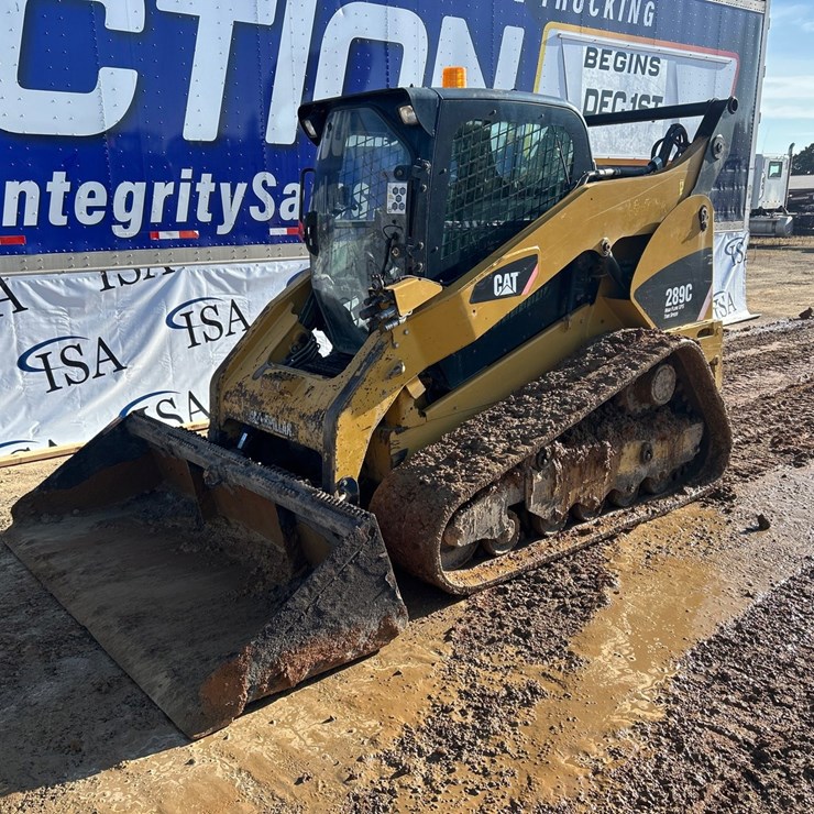 #2480 • 2011 Caterplillar 289C Tracked Skid Steer