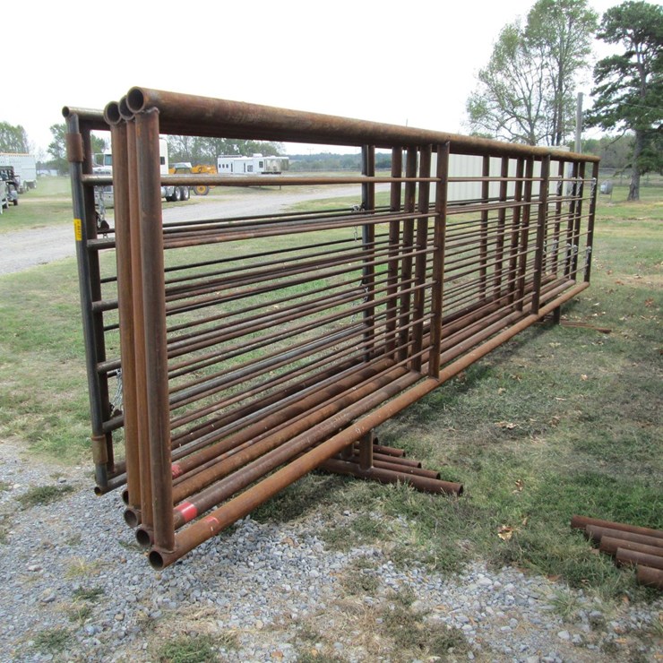 #46127 • Lot of (5) 24' Cattle Panels INV#46127