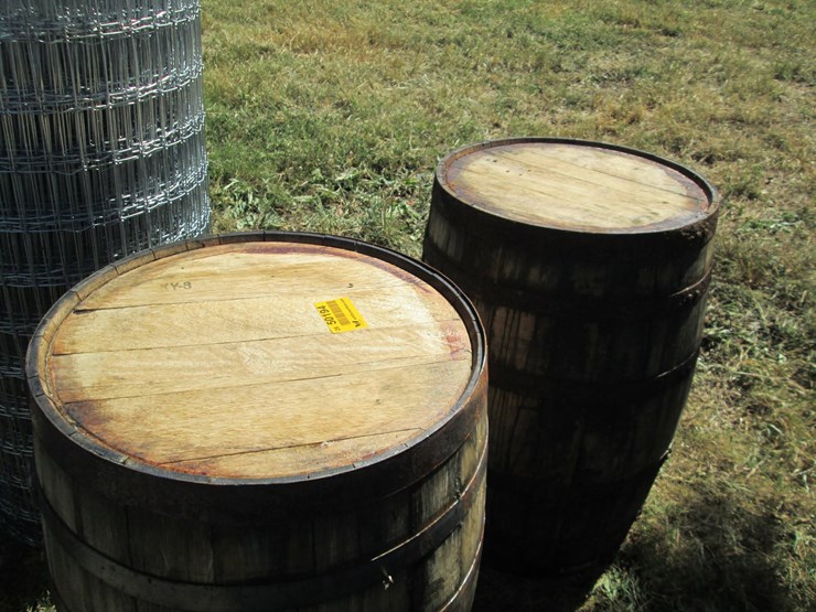 #50194-•-lot-of-(2)-whisky-barrels-inv#50194-image-3