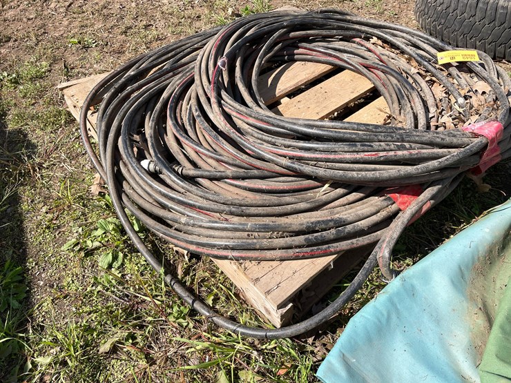 #1649-•-(2)-garden-hoses-and-canvas-tarp-image-7