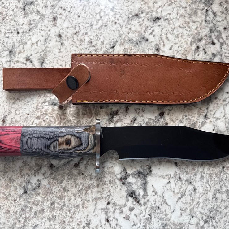 #1508 • Custom Damascus Blade Knife