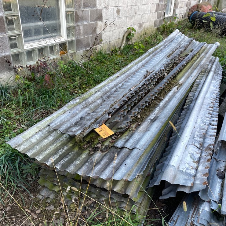 #1632 • Pallet of Corrugated Steel