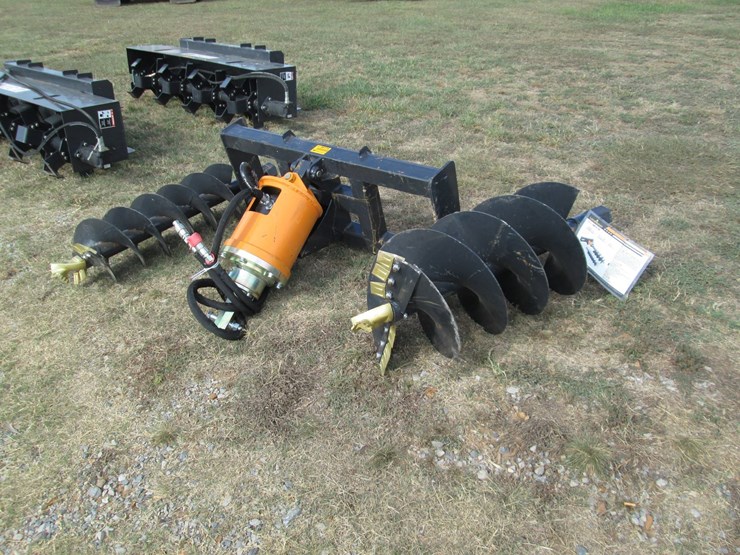 #46114-•-unused-land-honor-sad-12-23c-48"-skid-steer-post-auger-hl-00526-inv#46114-image-1