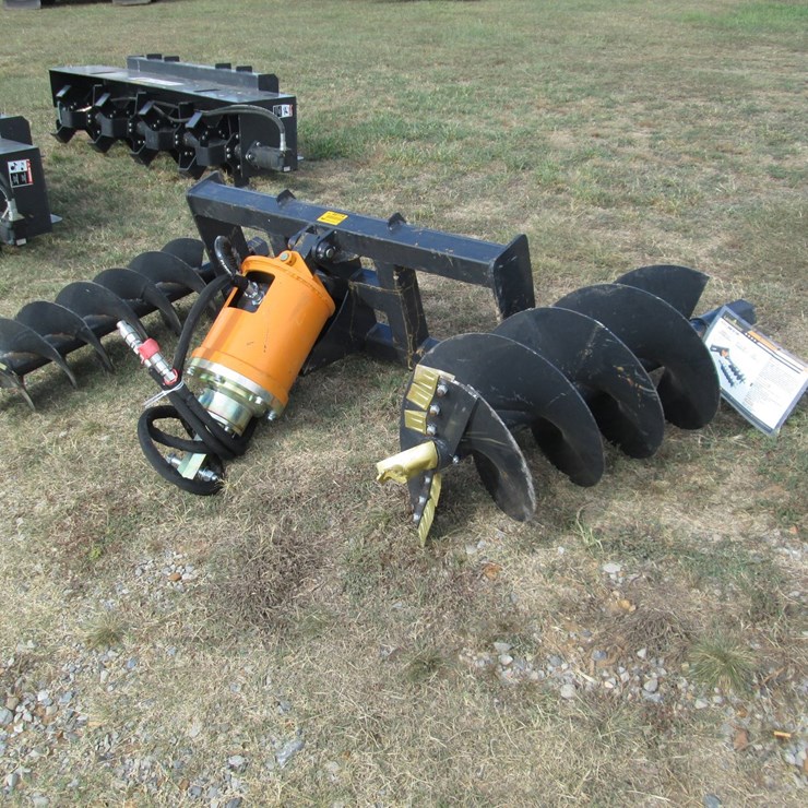 #46114 • Unused Land Honor SAD 12-23C 48" Skid Steer Post Auger HL-00526 INV#46114