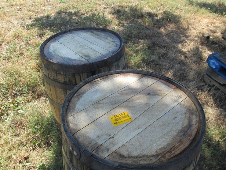 #50193-•-lot-of-(2)-whisky-barrels-inv#50193-image-3